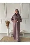 Robe de prière - Taupe - MON HIJAB MODEST co