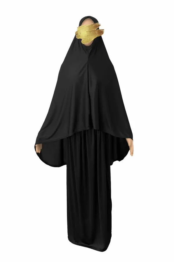 Robe de prière large - Black MON HIJAB MODEST co