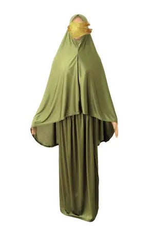 Robe de prière large - Pistache - MON HIJAB MODEST co