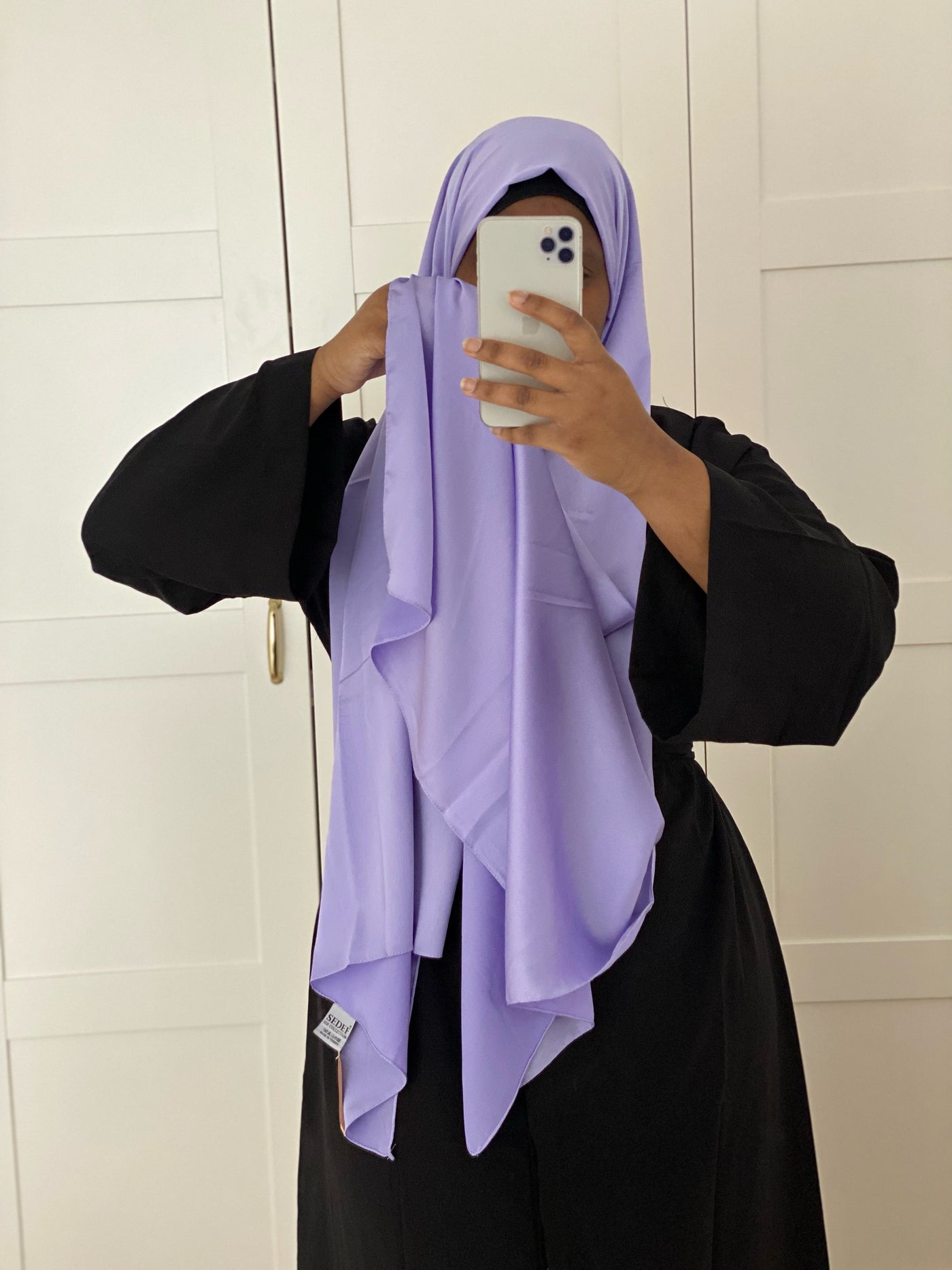 Hijab Satin - Lilac Glaze