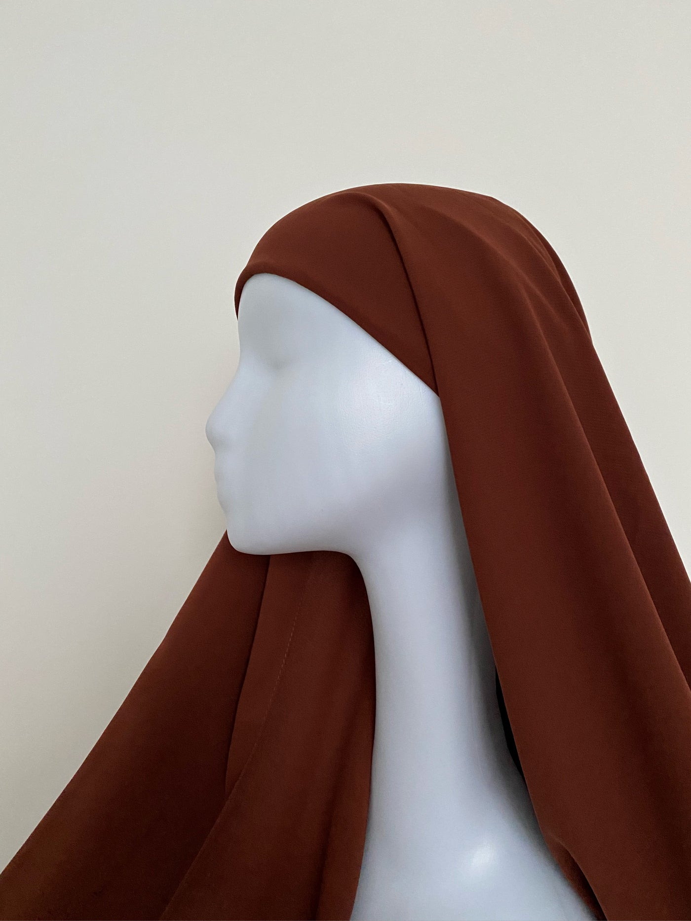 Hijab à enfiler - Brique N5